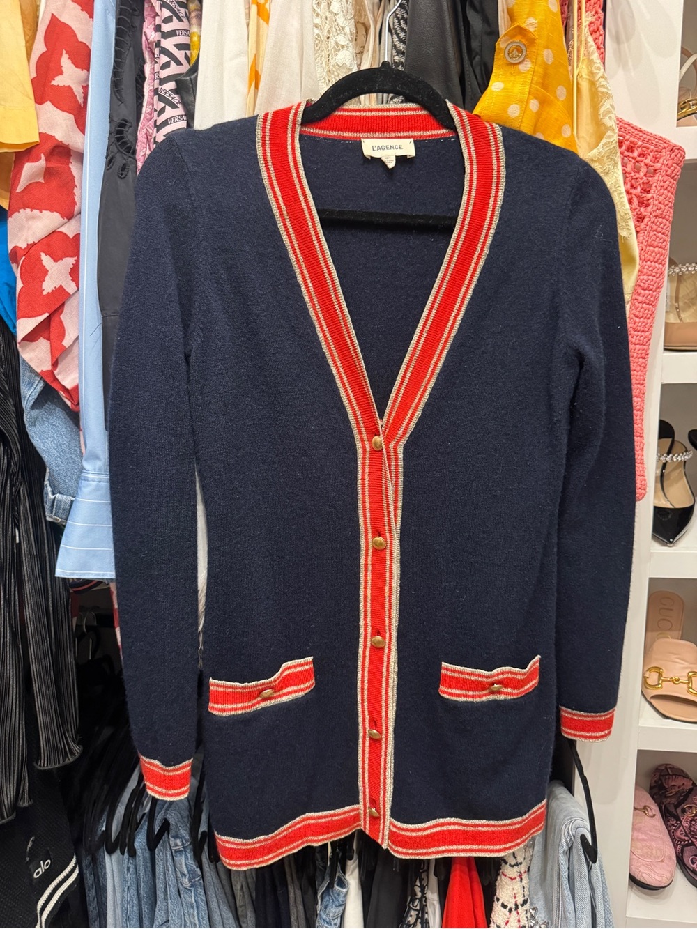 L’Agence Ariel cardigan sweater XS